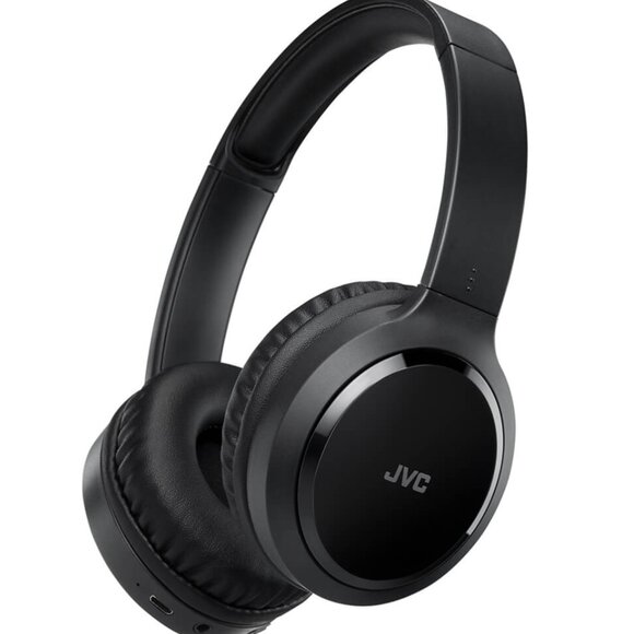 JVC Around Ear Noise Canceling Wireless Folding Headphone Black (HAS80BN) - Picture 1 of 4